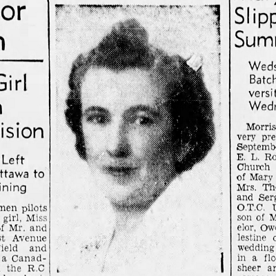 Canadian Aviatrix #80 – Ella Honsinger (1904-1955)