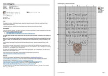 Load image into Gallery viewer, Clark Griswold eggnog rant cross stitch pattern