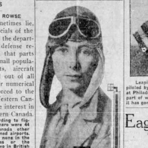 Canadian Aviatrix #5 – Louise Burka (1909-2001)