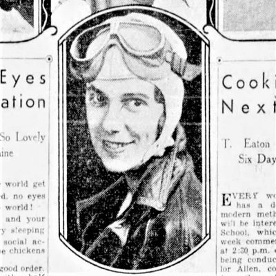 Canadian Aviatrix #7 – Daphne Paterson (1905-1982)