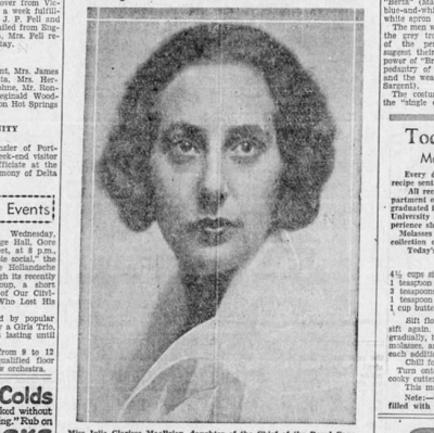 Canadian Aviatrix #6 – Julia MacBrien (1909-1983)