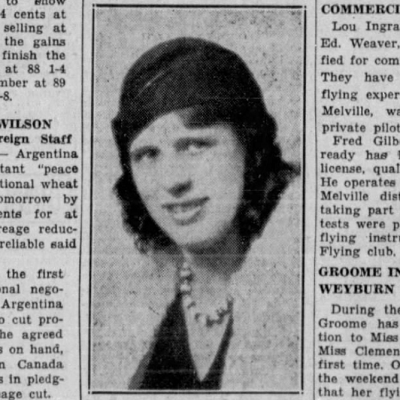 Canadian Aviatrix #40 – Margaret Clements (1902-1960)