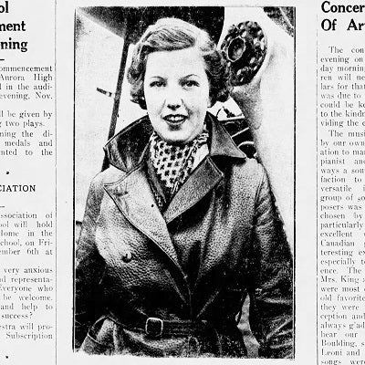 Canadian Aviatrix #47 – Joan Bonisteel (1918-1972)