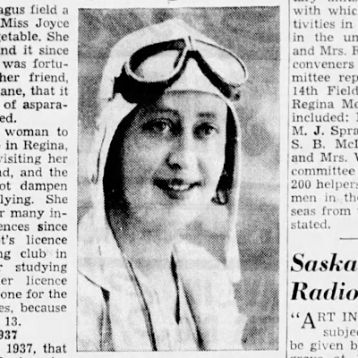 Canadian Aviatrix #51 – Joyce Bond (1912-1999)