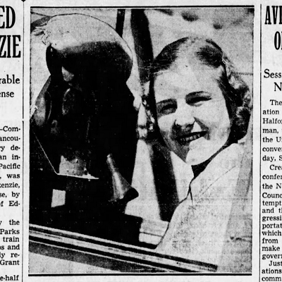 Canadian Aviatrix #65 – Joyce Reid (1922-2007)